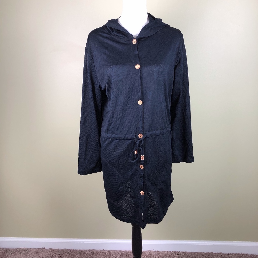 Sonoma Black knitted Jacket Size Small